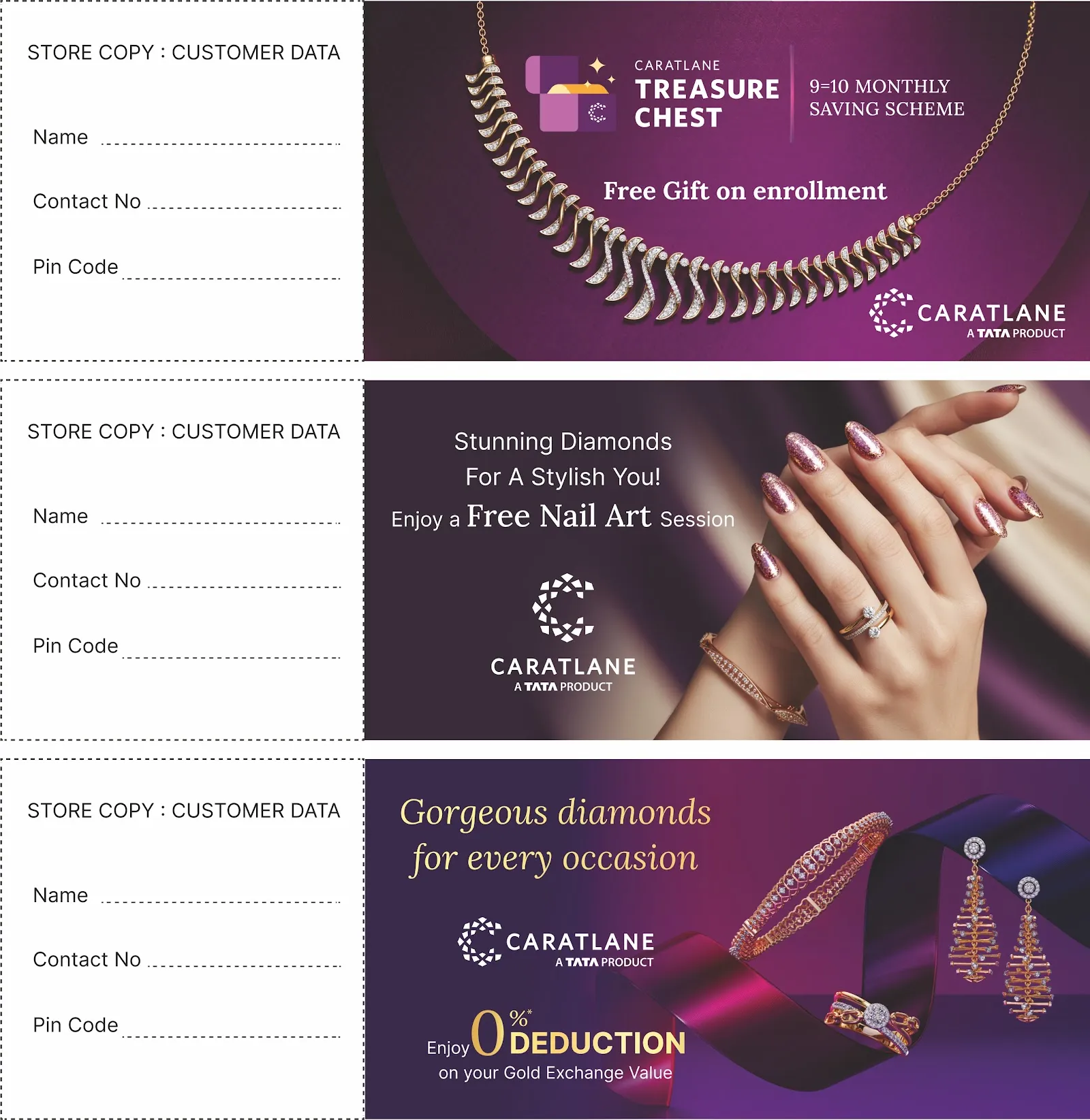 Jewellery & Lifestyle sample 3, designed and printed by Kusum Art, Surat