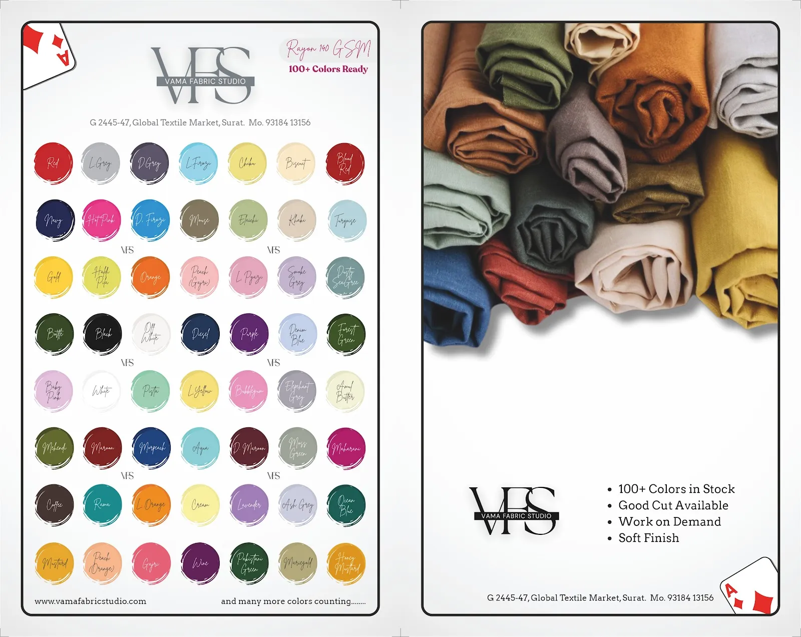 Brochures & Catalogs sample 2, designed and printed by Kusum Art, Surat