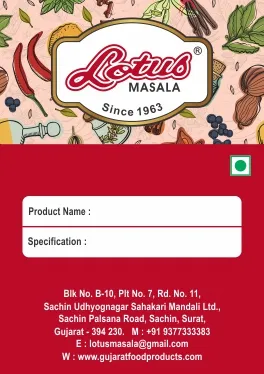 Packaging & Labels sample 10, designed and printed by Kusum Art, Surat