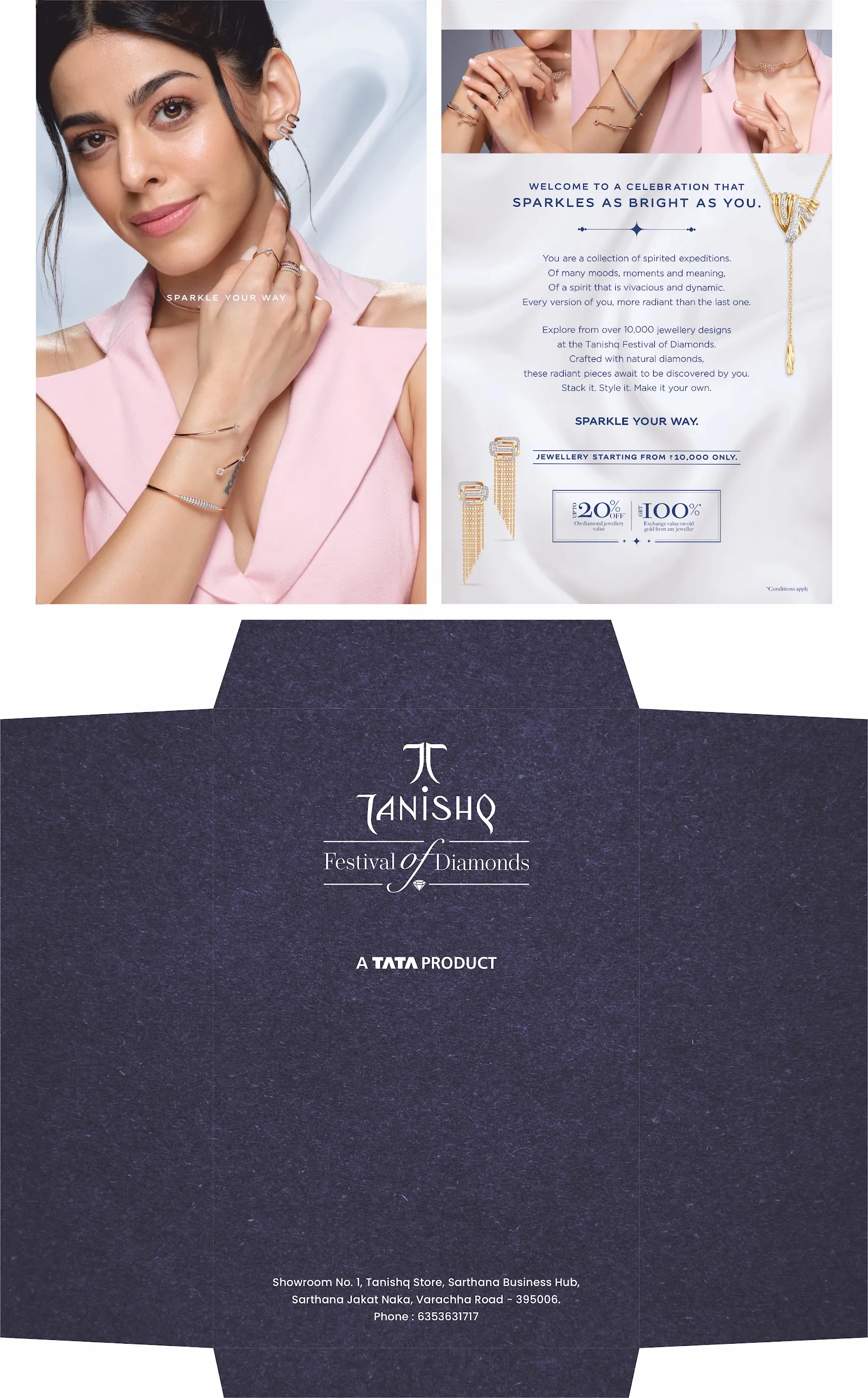 Jewellery & Lifestyle sample 16, designed and printed by Kusum Art, Surat