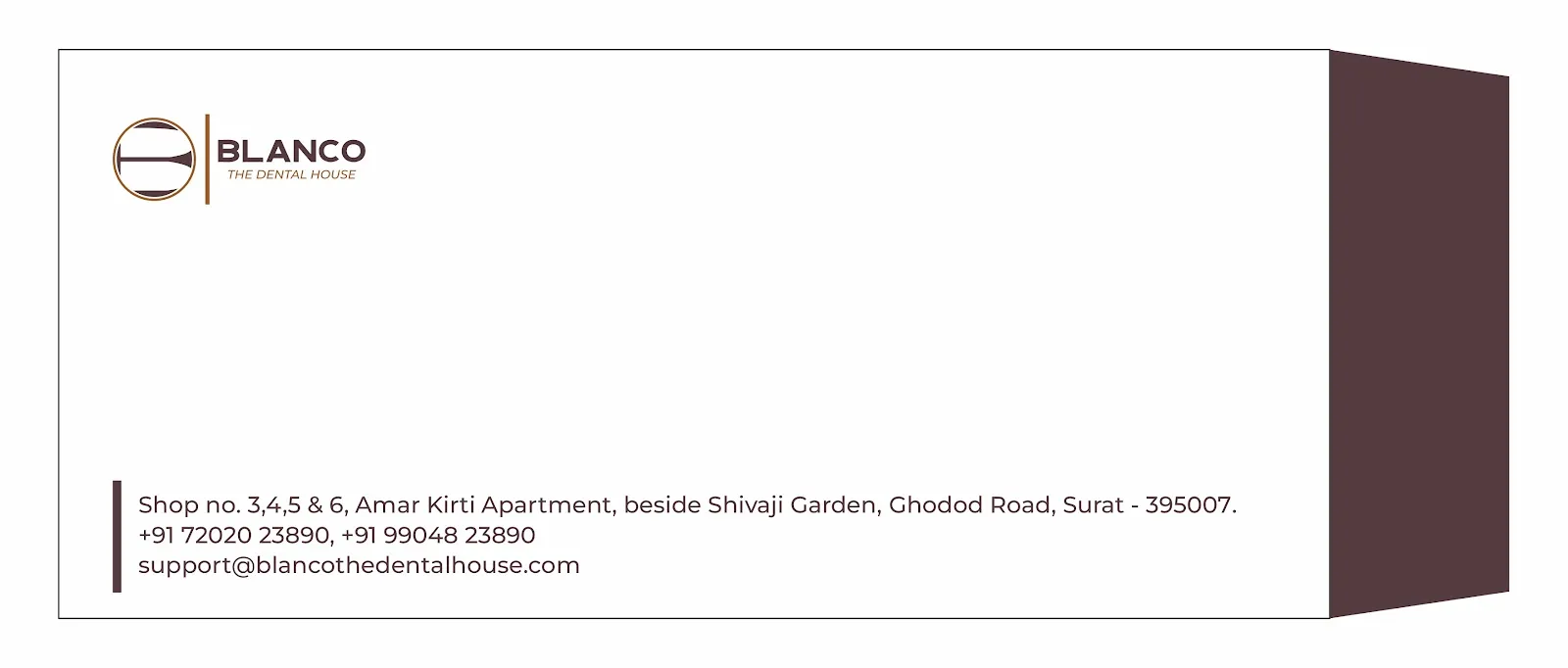 Business Stationery sample 7, designed and printed by Kusum Art, Surat