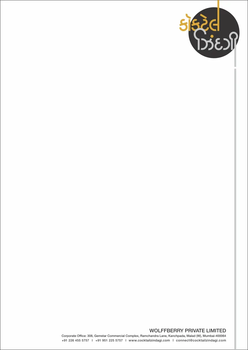 Business Stationery sample 11, designed and printed by Kusum Art, Surat