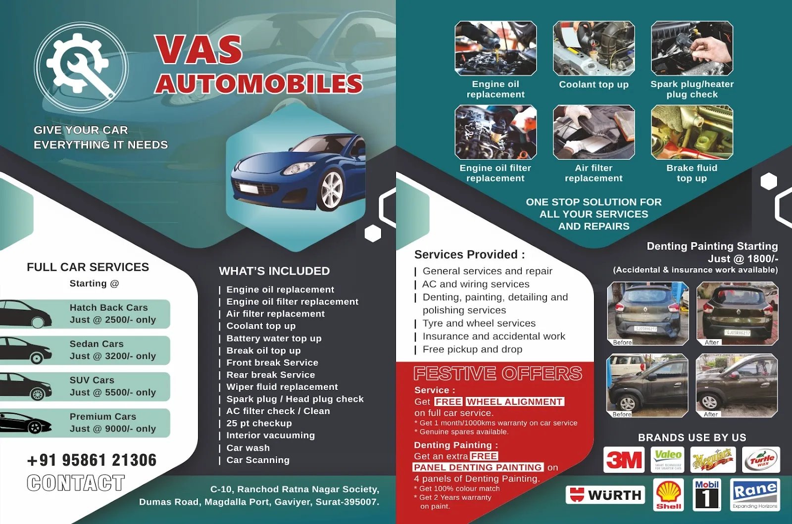 Flyers & Posters sample 9, designed and printed by Kusum Art, Surat