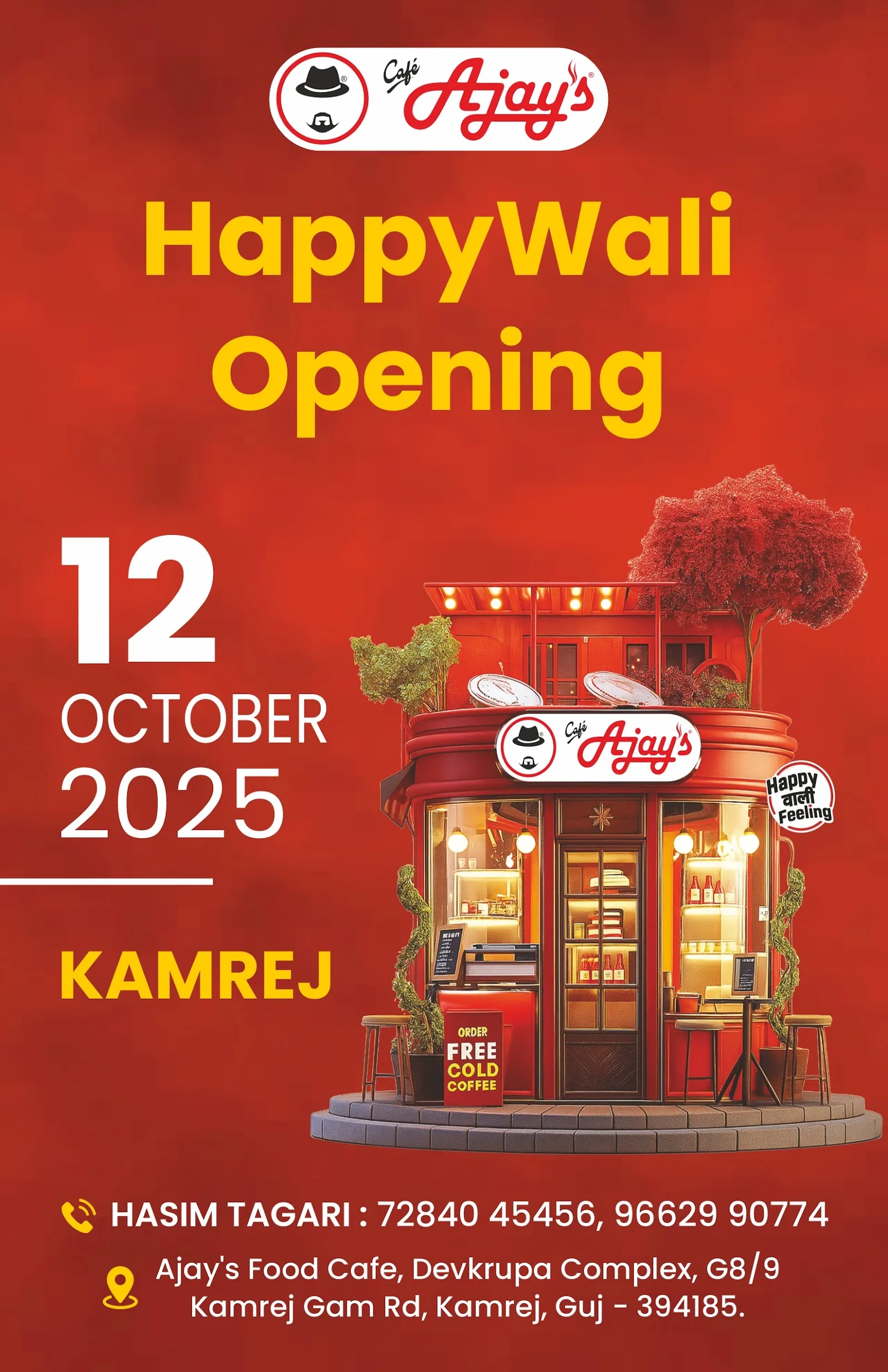 Flyers & Posters sample 10, designed and printed by Kusum Art, Surat