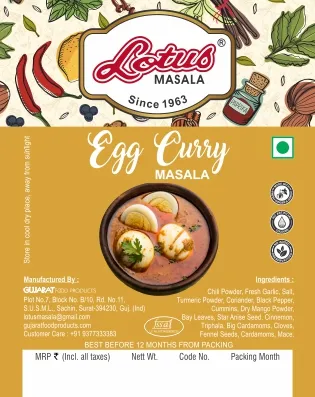 Packaging & Labels sample 19, designed and printed by Kusum Art, Surat