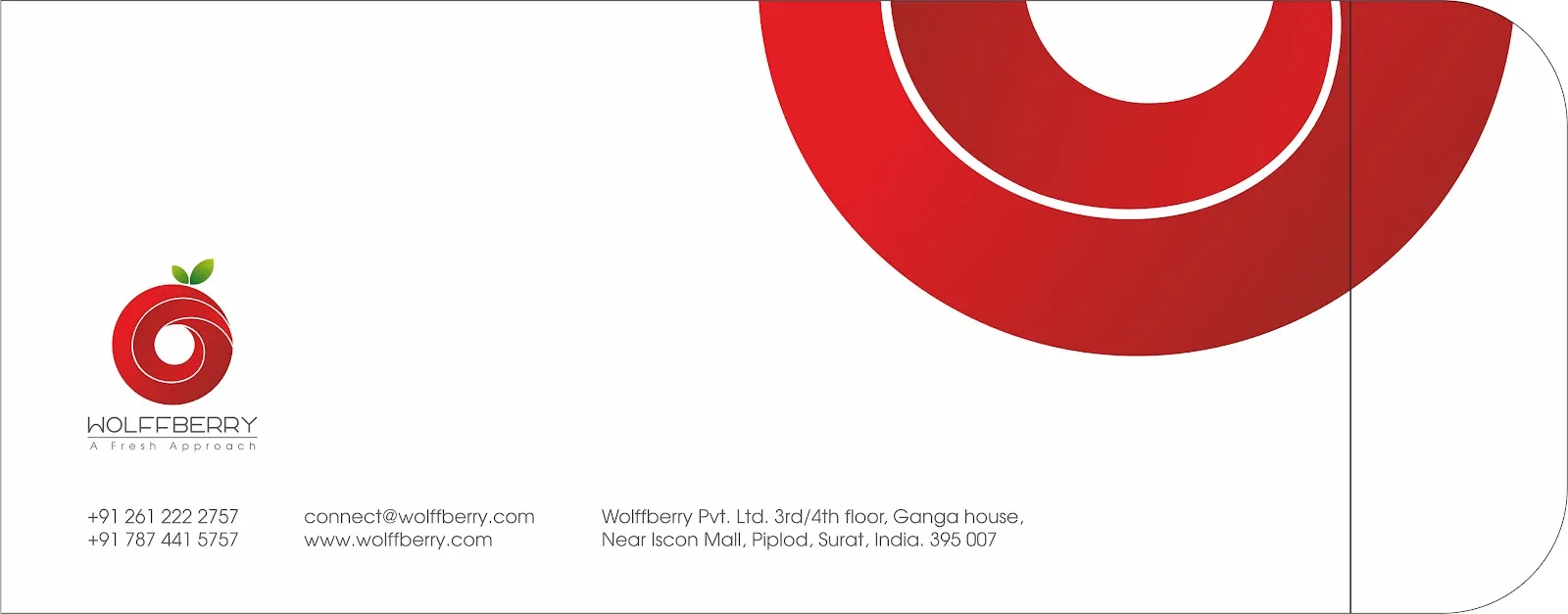 Business Stationery sample 26, designed and printed by Kusum Art, Surat